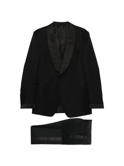 TOM FORD shawl-collar dinner suit Black 2ESHG1WMS01