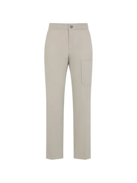 Brioni Sanremo multiple-pocket trousers Neutrals RPCY0LO2048