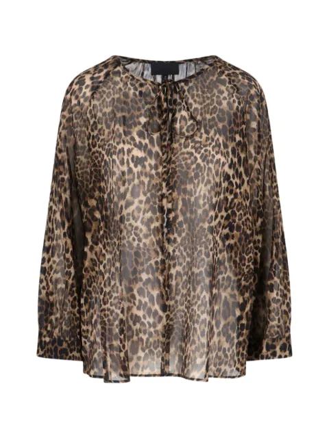 Nili Lotan leopard-print blouse Neutrals 561W1722
