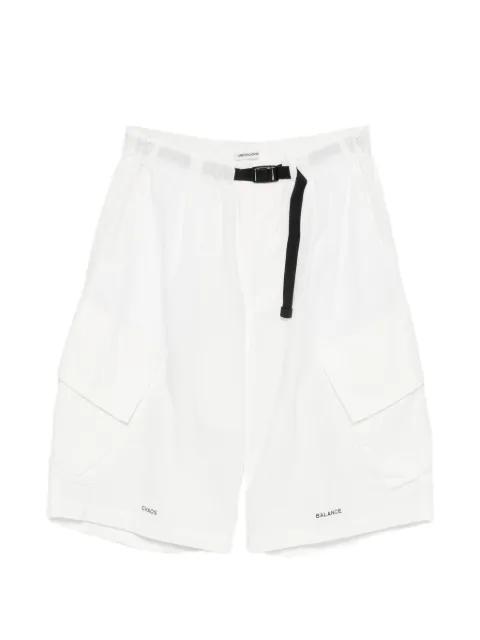 Undercover buckle-fastening shorts White UP1F45102