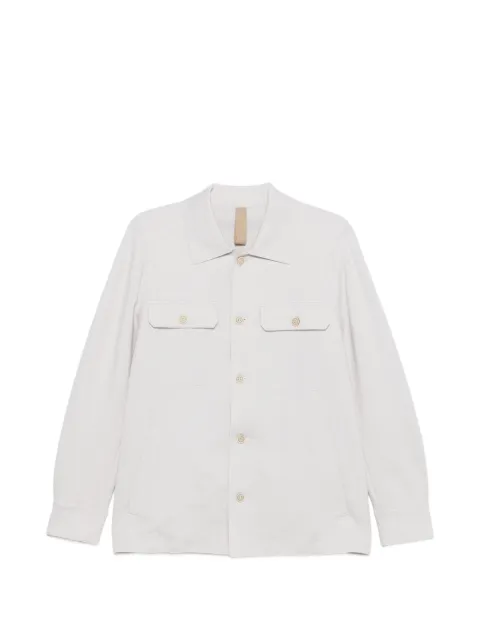 Eleventy buttoned shirt jacket Grey M70GIAH06TES0M037