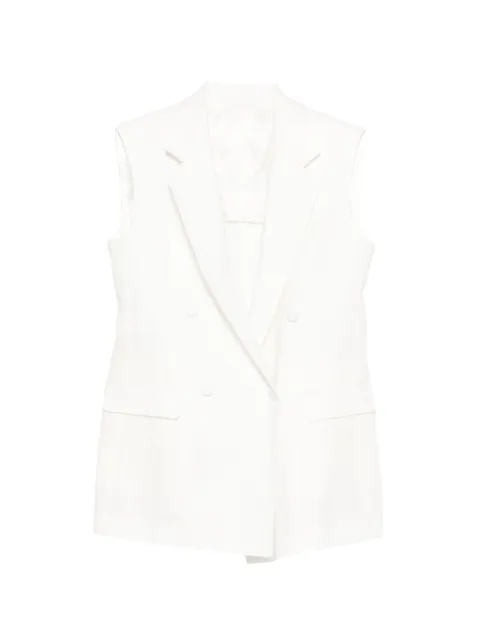 Tagliatore Bernice double-breasted blazer White JBERNICE340021EX808