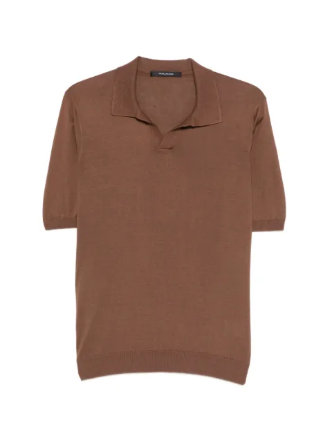 Tagliatore Keith short-sleeve T-shirt Brown KEITHGSE2603