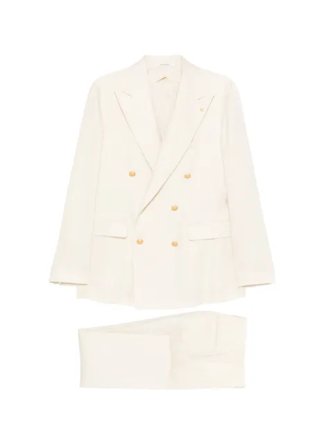 Tagliatore double-breasted suit Neutrals 2SNY10BNT340021EA959