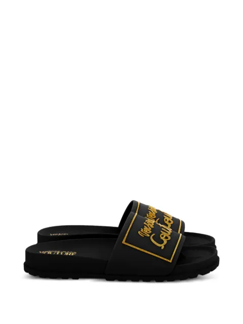 Versace Jeans Couture Shelly slides Black 80VA3SQ2ZSS79