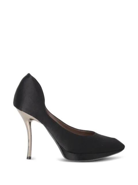 Lanvin Pre-Owned pointed-toe platform pumps Black NAPPUGBSH620824W