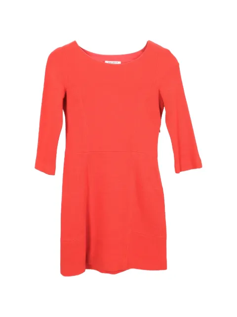 SANDRO zip-up mini dress Orange TONPUFRCL614864W