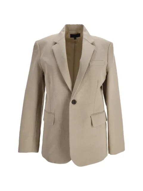 Nili Lotan Francoise notch-lapels blazer Neutrals NAPPUHKCL633506W