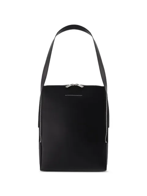 MM6 Maison Margiela Ergo leather shoulder bag Black MFESFRBA145901W