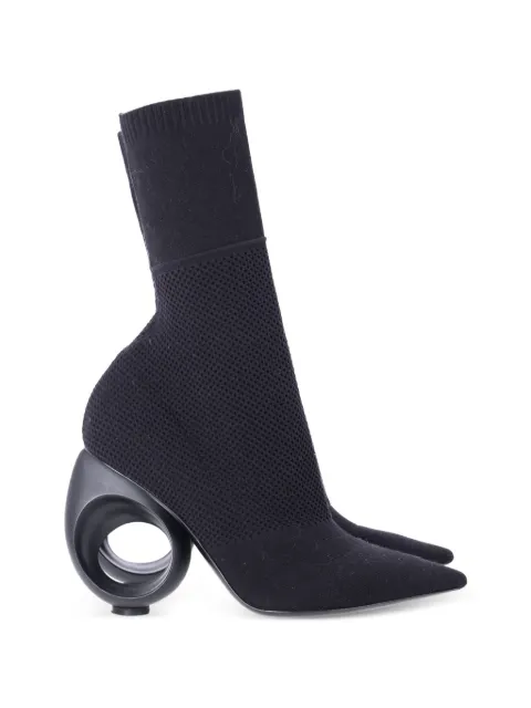 Burberry Pre-Owned Kimberley pointed-toe ankle boots Black NAPPUFRSH454453W