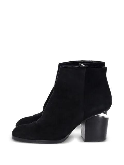 Pre-Owned Alexander Wang Gabi suede boots Black NAPPUDESH368806W