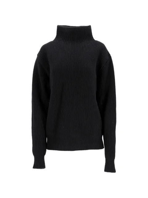 Mr P. turtle-neck sweater Black MRPPUDECL420576W