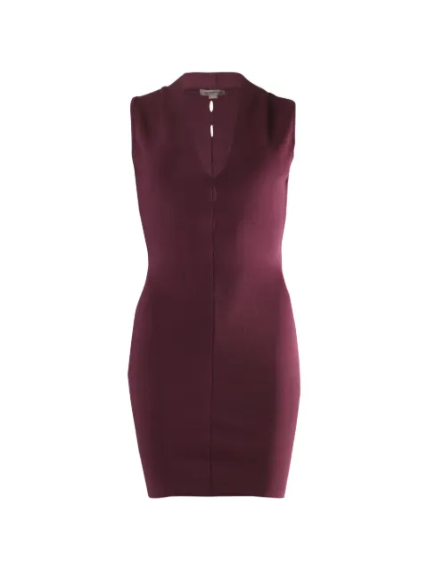 Pre-Owned Alexander Wang cutout bodycon mini dress Red NAPPUGBCL181777W
