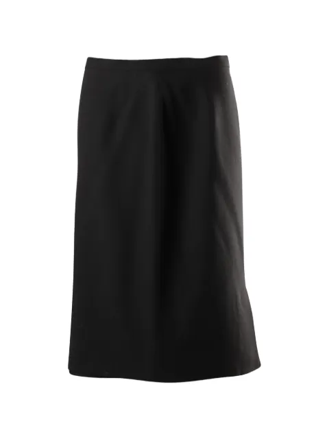 Max Mara A-line midi skirt Black NAPPUGBCL237701W