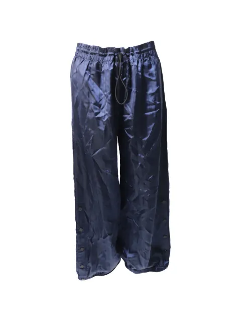 Monse pinstriped wide-leg trousers Blue NAPPUGBCL110393W