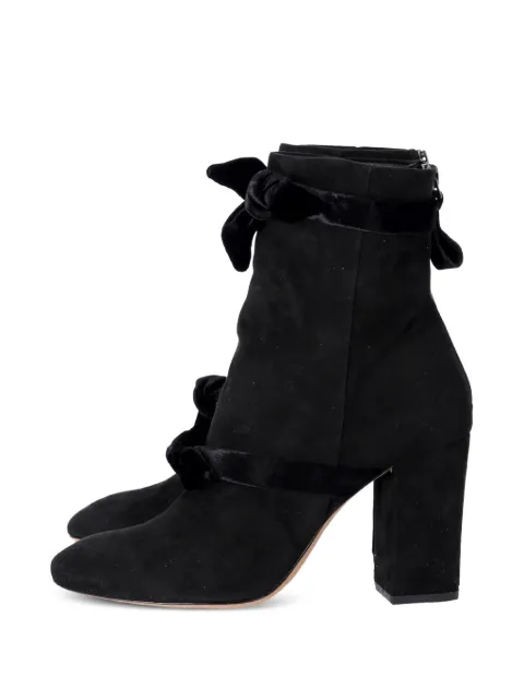 Alexandre Birman bow-embellishment boots Black NAPPUGBSH252479W