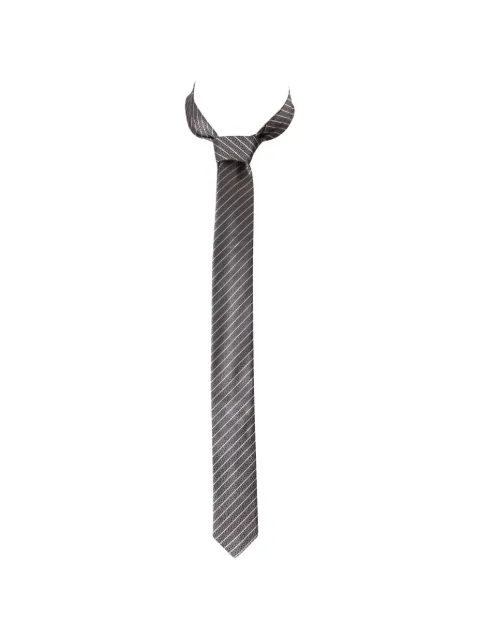 HUGO striped silk tie Grey MRPPUGBAC147203M