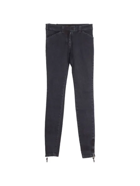 Balenciaga Pre-Owned zip-hem pockets jeans Blue BAPUGBCL218326W