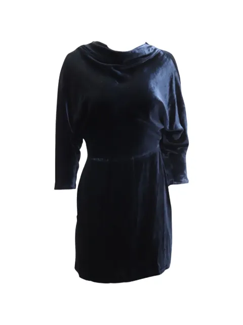 A.L.C. Marin velvet dress Blue TONPUGBCL131386W