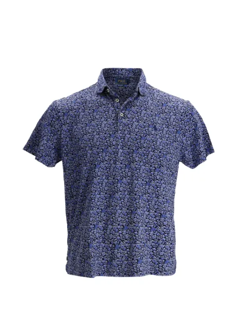 Polo Ralph Lauren Vintage floral-print polo shirt Blue MRPPUDECL505859M