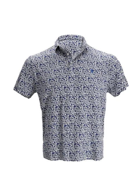 Polo Ralph Lauren Vintage floral-print cotton polo shirt White MRPPUDECL505858M
