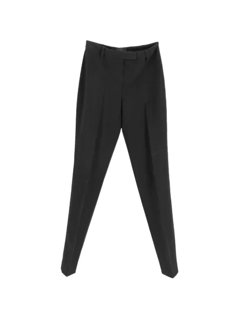 Prada Pre-Owned straight-leg trousers Black TONPUDECL514245W