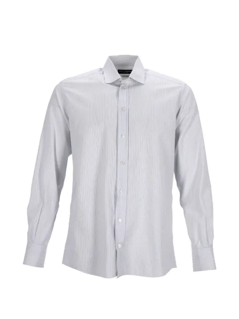 Dolce & Gabbana Pre-Owned striped cotton shirt White MRPPUDECL449608M