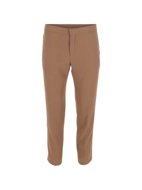 Chloé Pre-Owned straight-leg trousers Brown TONPUDECL397019W