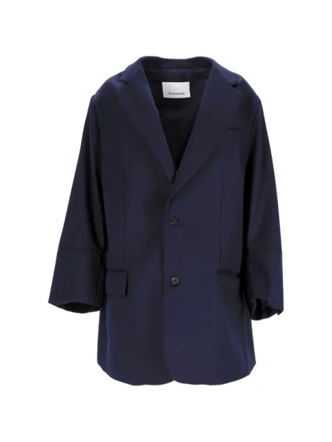 The Frankie Shop Brooklyn oversized blazer Blue NAPPUDECL458700W