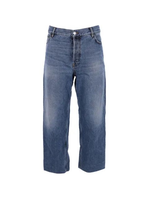 Balenciaga Pre-Owned cropped jeans Blue BAPUFRCL396961W