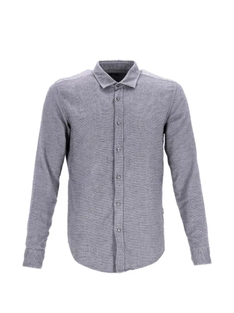 BOSS buttoned slim-fit shirt Grey TONPUDECL419182M