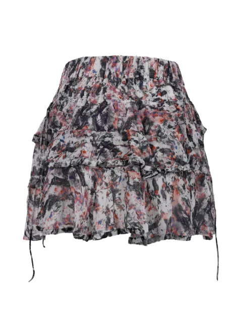 IRO Megan mini skirt White TONPUDECL376073W