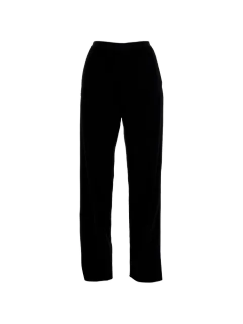Balenciaga Pre-Owned elasticated-waistband trousers Black BADOPLCL255571M