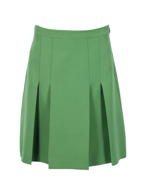 Gucci Pre-Owned 2018 A-line midi skirt Green NAPPUITCL367890W