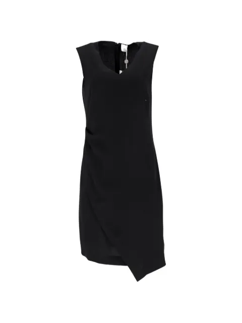 Iris & Ink sleeveless V-neck mini dress Black TONPUGBCL250569W