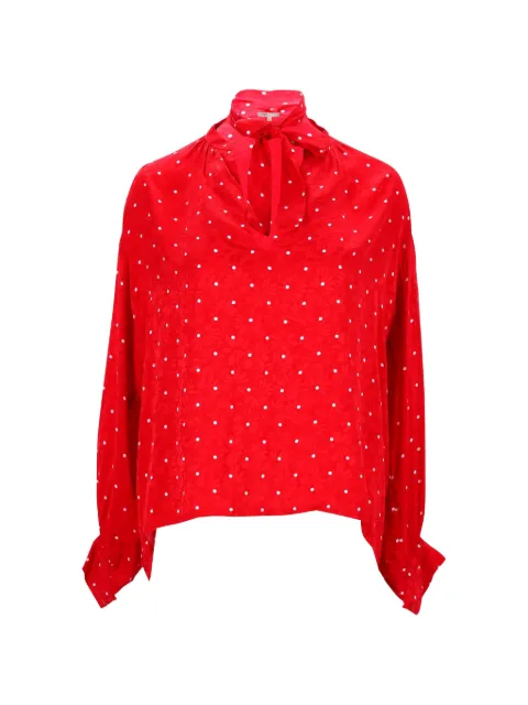 Maje patterned blouse Red TONPUGBCL301557W