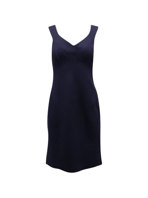 Polo Ralph Lauren Vintage V-neck sleeveless mini dress Blue TONPUGBCL192707W