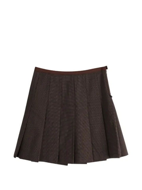 Marc Jacobs Vintage pleated wool skirt Brown NAPPUGBCL225039W