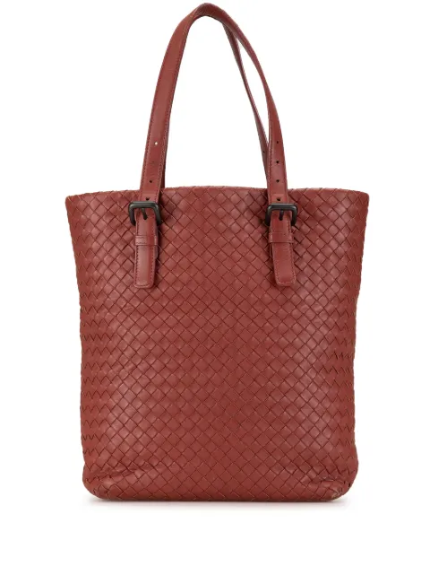 Bottega Veneta Pre-Owned 2012-2023 Intrecciato tote bag Red MF3BBUYFE4BCDLW9