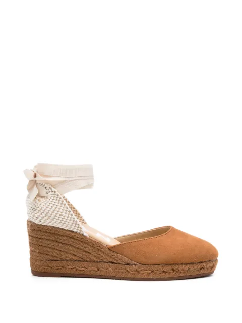 Manebi tie-detail espadrilles Brown W32WL