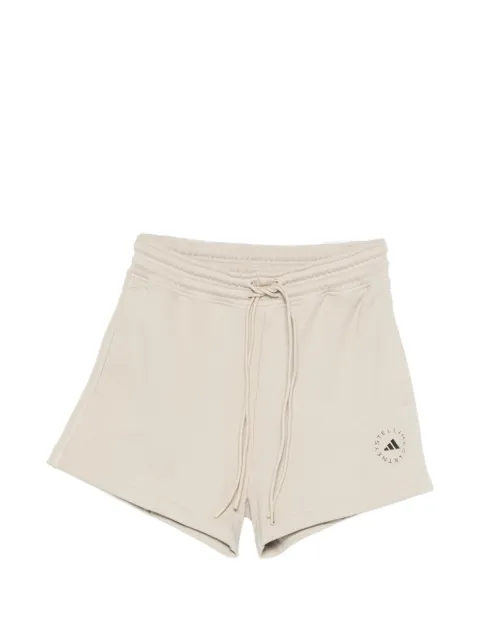 adidas by Stella McCartney drawstring-fastening shorts Neutrals KC1821