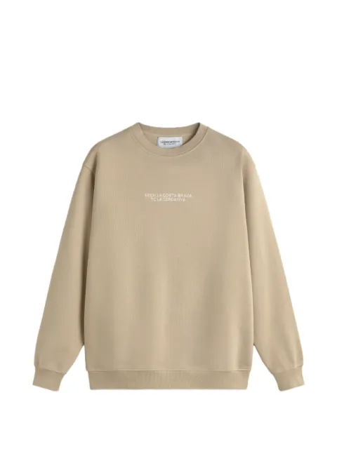 LES HÉRITIERS crew-neck sweatshirt Neutrals ROOTSCREWNECK