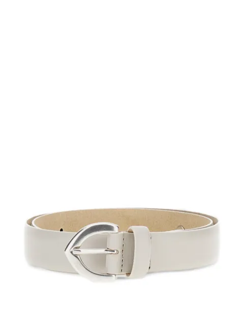 Bax Lab stone embellished leather belt Neutrals M26AVP619IOSSO
