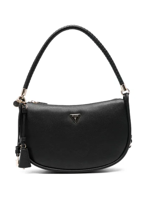 GUESS USA logo-plaque shoulder bag Black HWBG991801