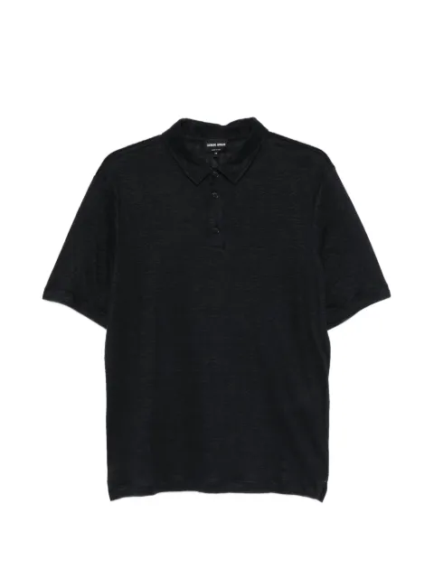 Giorgio Armani short-sleeves polo shirt Blue 3RSF80SJJMZ