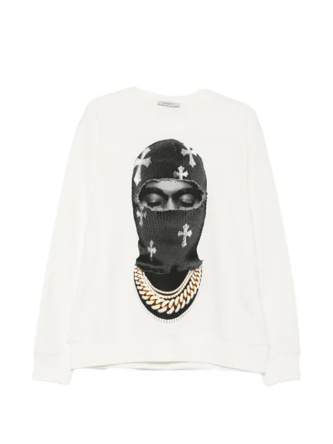 Ih Nom Uh Nit graphic-print hoodie Neutrals NUS26218081