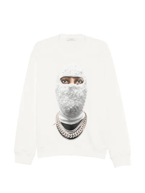 Ih Nom Uh Nit Mask Future graphic-print sweatshirt Neutrals NUS26290081