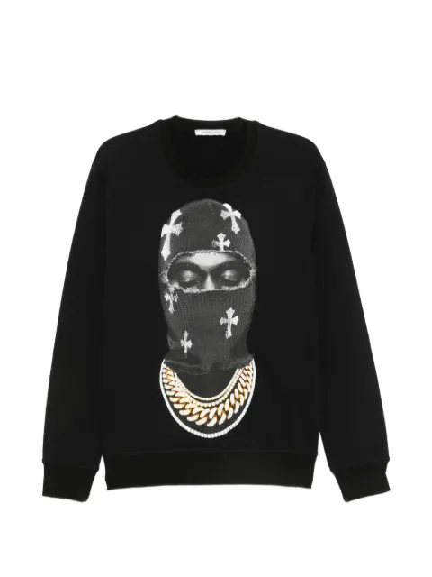 Ih Nom Uh Nit graphic-print sweater Black NUS26218009