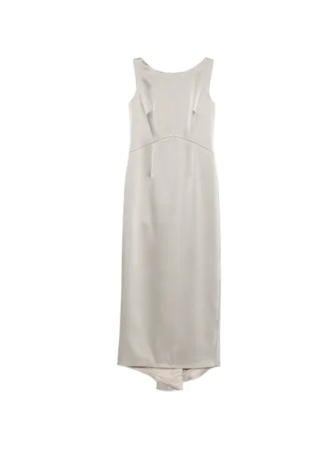 Fely Campo boat neck dress Grey FCS626152