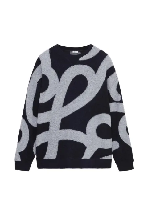 LOEWE logo-embellishment sweatshirt Black H526Y24X77